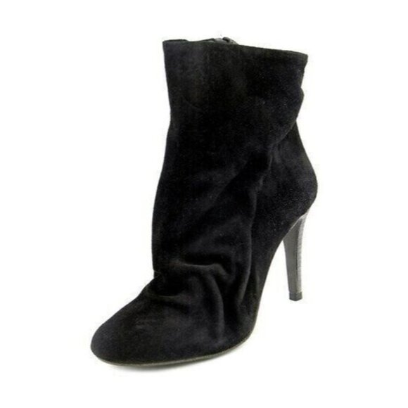 Free People Suede Zip Ankle Boots Black Fairfax Size 8 US 38 EUR New In Box - Picture 5 of 12
